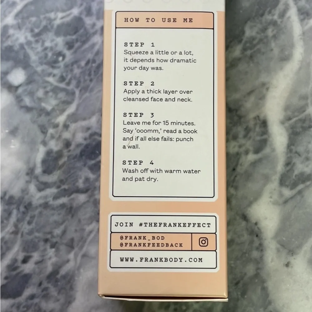New‎ Frank Body Anti-Drama Face Mask